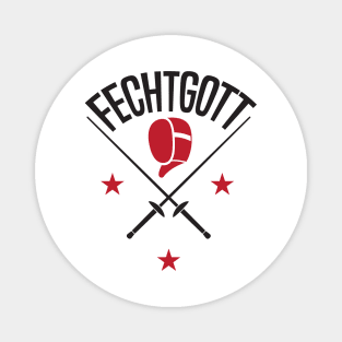 Fechtgott (black) Magnet